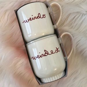 ✨NWT✨ Opalhouse “Weirdo” Mug Gift Set 🎁